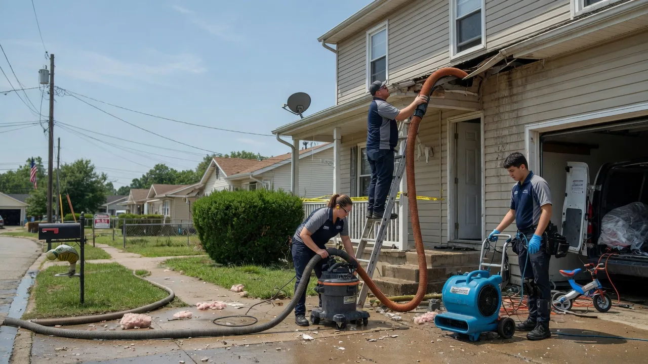 Water Damage Restoration in Montgomery, IL near me
